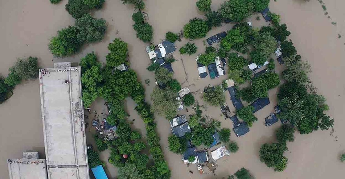 Flood The aim of FMBAP is to assist state governments to provide a reasonable degree of protection against floods in critical areas. Photo: AFP